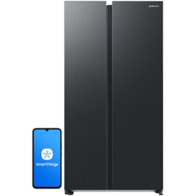 Lodówka SAMSUNG RS66DG813CB1EF Side by Side AI No Frost 178cm Grafitowa stal