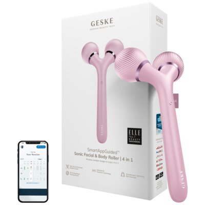 Urządzenie do pielęgnacji twarzy i ciała GESKE GK000041PK01 Różowy