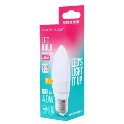 Żarówka LED FOREVER LIGHT RTV9000014 4.2W E27