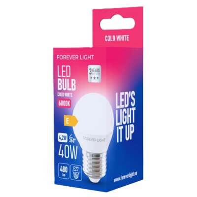 Żarówka LED FOREVER LIGHT RTV9000021 4.2W E27