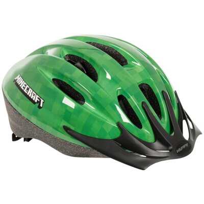Kask rowerowy HUFFY Minecraft Zielony dla Dzieci (rozmiar S/M)
