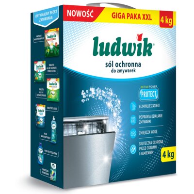 Sól do zmywarek LUDWIK 4 kg
