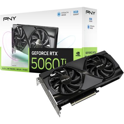Karta graficzna PNY GeForce RTX 5060 Ti 8GB Dual Fan DLSS 4