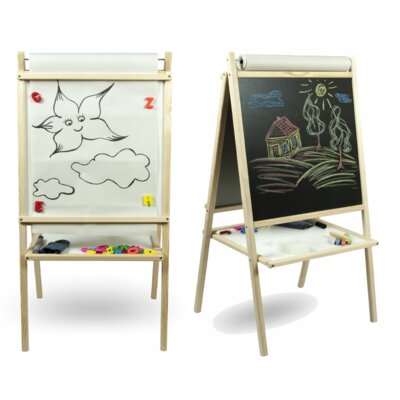 Tablica magnetyczna średnia z rolką papieru