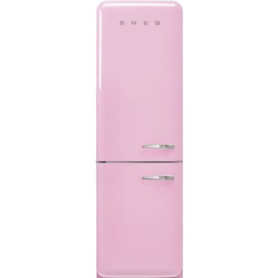 Lodówka SMEG 50's Style FAB32LPK6 Retro No frost 196.8cm Pastelowy róż