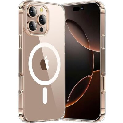 Etui TECH-PROTECT Flex MagSafe do Apple iPhone 16 Pro Max Przezroczyste