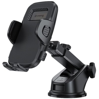 Uchwyt na telefon CRONG Carclip Dashboard Czarny