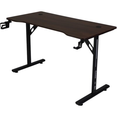 Biurko gamingowe COBRA CR4573BN Brązowy