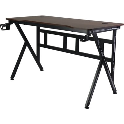 Biurko gamingowe COBRA CR3012BN Brązowy