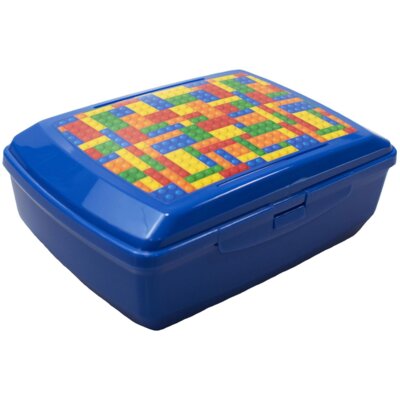 Lunch box SEMI LINE L2063-2 Niebieski
