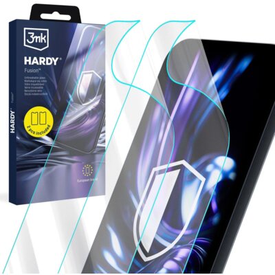 Szkło hybrydowe 3MK Hardy Fusion do Xiaomi Poco F8 Ultra (2 szt.)
