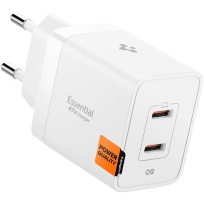 Ładowarka sieciowa SPIGEN Essential EE472EU 47W Biały