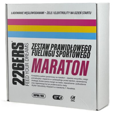 Zestaw prawidłowego fuelingu 226ERS Maraton