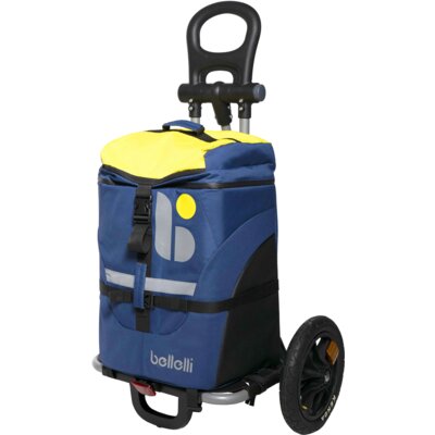 Wózek rowerowy BELLELLI B-Tourist BEL01BTR001 25kg Niebiesko-żółty