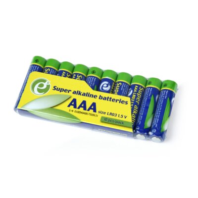 3 x Baterie AAA LR3 GEMBIRD Super Alkaline (10 szt.)