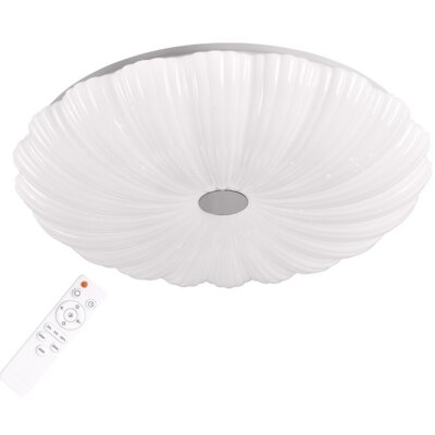 Plafon sufitowy GOLDLUX Flower 50 313546 Biały + pilot