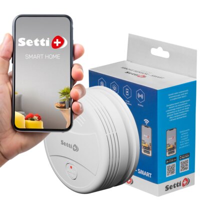 Czujnik dymu SETTI+ SS524 Wi-Fi