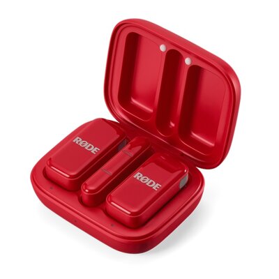 System bezprzewodowy RODE Wireless Micro USB-C Dookólny Czerwony