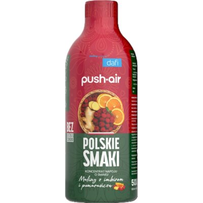 Syrop do saturatorów DAFI Malinowo-imbirowy z pomarańczą 500 ml