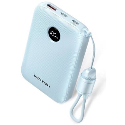 Powerbank VENTION FKAL0-C 10000mAh 22.5W Niebieski