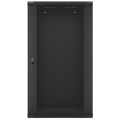 Szafa RACK LANBERG 19" 22U WF01-6422-10B 600 x 450 mm, Wisząca Czarny