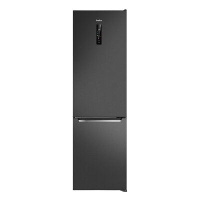 Lodówka AMICA Prestige FK370AX No frost 200cm Czarny/Inox