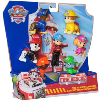 Zestaw figurek SPIN MASTER Psi Patrol Fire Rescue pieski i Ryder 20151962 6072961