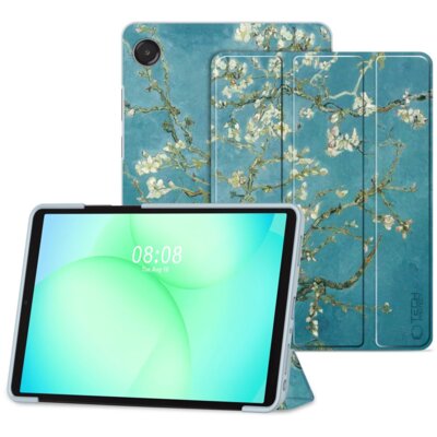 Etui na Samsung Galaxy Tab A9+/A11+ TECH-PROTECT SmartCase Kwiaty