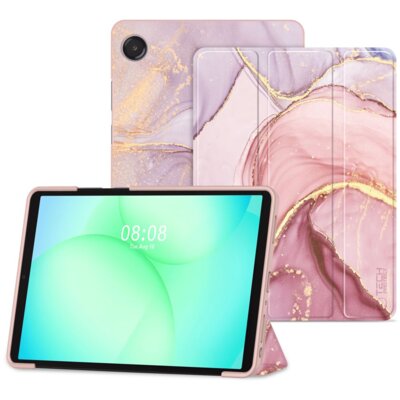 Etui na Samsung Galaxy Tab A9+/A11+ TECH-PROTECT SmartCase Marmur