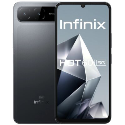 Smartfon INFINIX Hot 60i 5G 4/128GB 6.75" 120Hz Czarny