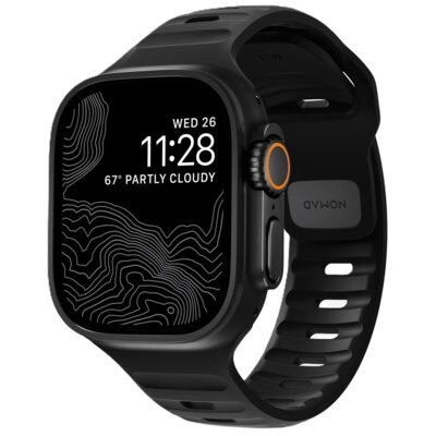 Pasek NOMAD Sport Band do Apple Watch do koperty 42/44/45/46/49mm Czarny