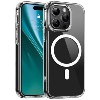 Etui ETTERI Hybrid Mag do Apple iPhone 14 Pro Przezroczysty