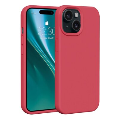 Etui ETTERI Silicone Case do Apple iPhone 13 Malinowy