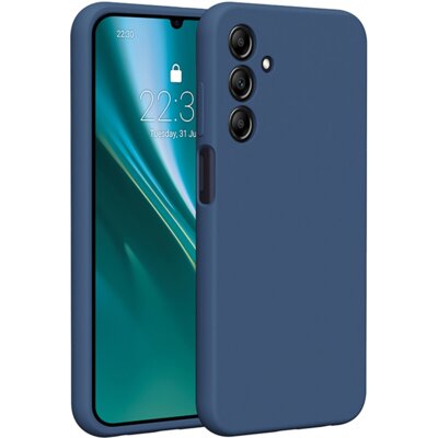 Etui ETTERI Silicone Case do Samsung Galaxy A25 5G Ciemnoniebieski (global)
