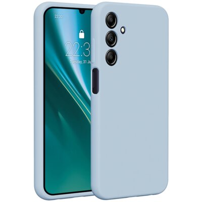 Etui ETTERI Silicone Case do Samsung Galaxy A25 5G Jasnoniebieski (global)