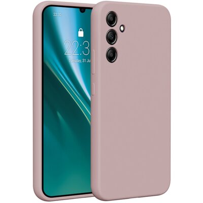 Etui ETTERI Silicone Case do Samsung Galaxy A34 5G Jasnoróżowy