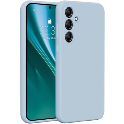 Etui ETTERI Silicone Case do Samsung Galaxy A35 5G Jasnoniebieski