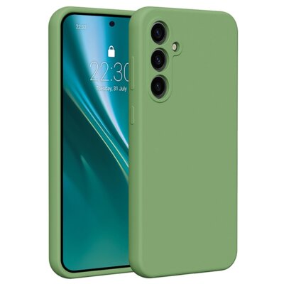 Etui ETTERI Silicone Case do Samsung Galaxy S23 FE Jasnozielony