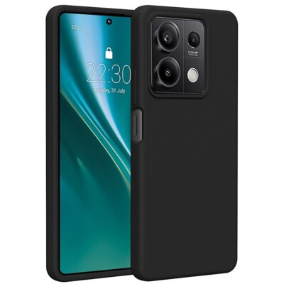 Etui ETTERI Silicone Case do Xiaomi Redmi Note 13 Pro 5G Czarny