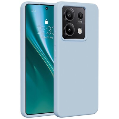 Etui ETTERI Silicone Case do Xiaomi Redmi Note 13 Pro 5G Jasnoniebieski
