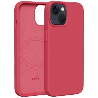 Etui ETTERI Silicone Mag do Apple iPhone 14 Malinowy