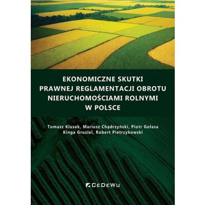 Ekonomiczne skutki prawnej reglamentacji obrotu.. Mariusz Chądrzyński