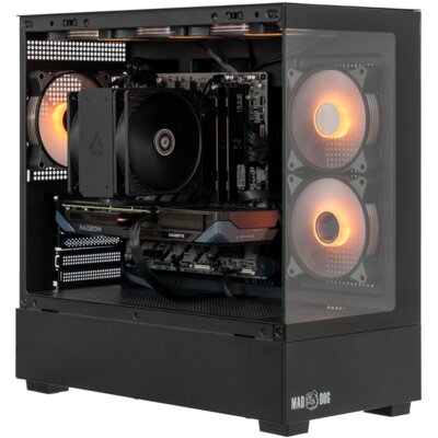 Komputer MAD DOG MD-A02WR32WP R5-7500F 32GB RAM 1TB SSD Radeon RX9060XT Wi-Fi Windows 11 Professional