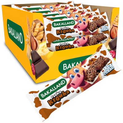 Baton BAKALLAND Czoko krówka (30 x 25 g)