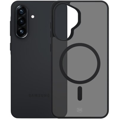 Etui XLINE MagSystem Smoke Guardx do Samsung Galaxy A57 Przezroczysto-czarny