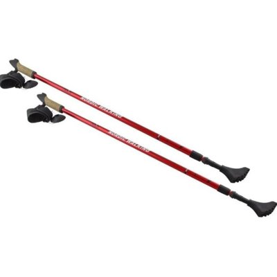 Kijki do nordic walking NILS EXTREME NW607 (87 - 140 cm) Czerwony