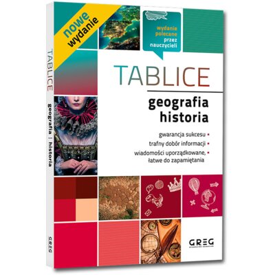 Tablice: geografia + historia Praca zbiorowa