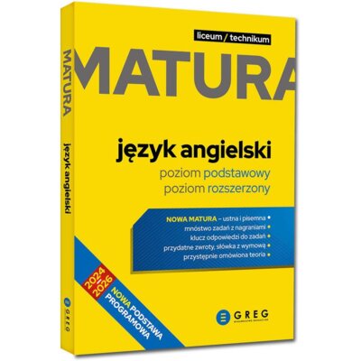 Matura - język angielski - repetytorium maturalne - 2026 Bogusław Solecki