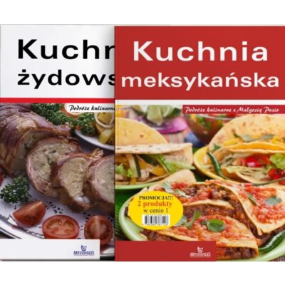 Pakiet: Kuchnia żydowska + Kuchnia meksykańska Praca zbiorowa