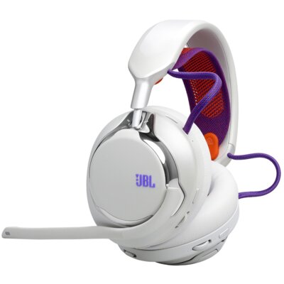 Słuchawki JBL Quantum 950 Bezprzewodowe, Nauszne, ANC, Dźwięk przestrzenny Biało-fioletowy